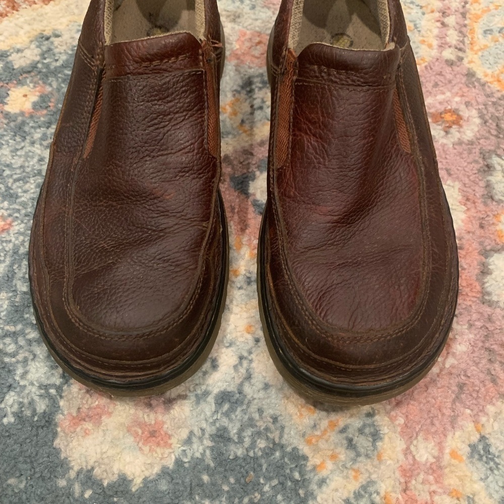 Doc Martens Brown Leather Orson Slip On Loafers Size 9 Men’s Vintage - Picture 2 of 8